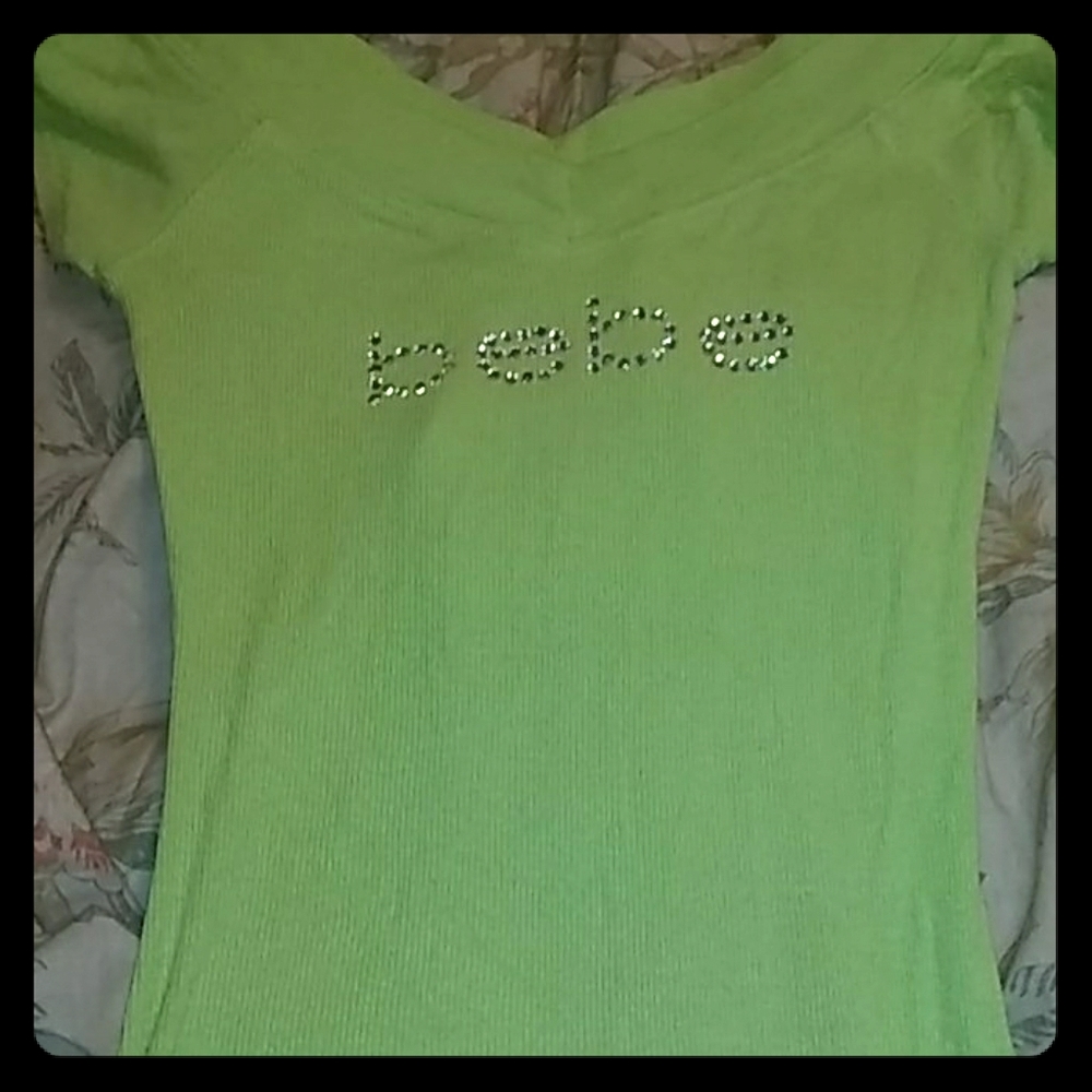 Vintage bebe vneck